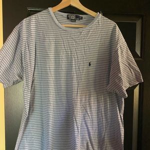 Polo by RALPH LAUREN blue stripped T-shirt sz XL